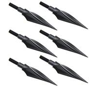 Namvo 6 pièces Pointes de flèche Pointes de flèche en Acier au Carbone Cible de Chasse en métal tir à l'arc Traditionnel 148 tir à Grains composé de Sport Arc Classique en Plein air