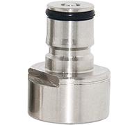 Namvo Adaptateur coupleur de fût en acier inoxydable Sankey vers verrouillage à bille Kit de conversion à déconnexion rapide pour brassage maison