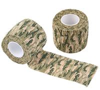 Namvo Autocollant Non-tissé Camouflage Wrap Rifle Gun Hunting Camo Stealth Tape 4.5M - Herbe Camouflage