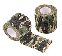 Namvo Autocollant Non-tissé Camouflage Wrap Rifle Gun Hunting Camo Stealth Tape 4.5M - Jungle Camouflage