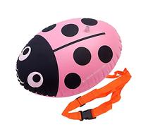Namvo Bouée de Natation hautement Visible, Flotteur de remorquage sécurisé pour Les nageurs en Eau Libre Triathlètes Snorkeling Safe Swim Training Rose