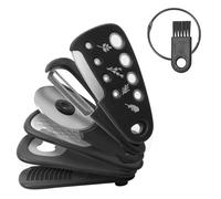 Namvo Ensemble d'accessoires de Cuisine 6 pièces, ustensiles de Cuisine, Mini éplucheur de légumes, Accessoires de Camping Peu encombrants, râpe, décapsuleur, Pizza, râpe à l'ail et au Ginge