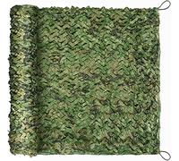 Namvo Filet de camouflage double couche 2 x 3 m pour la chasse, l'armée pour le camping