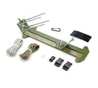 Namvo Gabarit en Acier pour Bracelet Paracorde Outil de Bricolage Artisanal pour Tressage Tissage de Corde de Parachute avec Écheveaux Boucles Gratuites 35cm avec 2pcs Corde