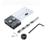 Namvo Gabarit guide de perçage pour chevilles de 6,35 mm - Outil de travail du bois