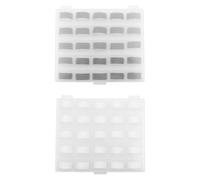 Namvo Kit de Couture de Fils de canette 50 pièces avec Fils Noirs et Blancs dans Une boîte Transparente