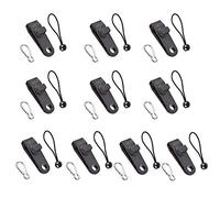 Namvo Life Lot de 10 Pinces Coupe-Vent pour auvent de Tente