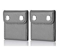 Namvo Lot de 2 ajusteurs de Ceinture de sécurité, Ceinture de sécurité Universelle en Cuir PU pour Voiture