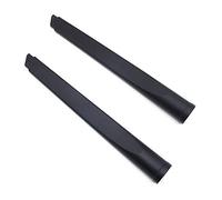 Namvo Lot de 2 Suceurs Plats télescopiques, Embouts pour Fissures, Extra Longs, 520 mm, suceurs réglables avec Brosse pour aspirateurs, Noir