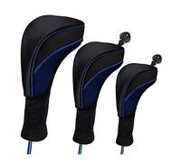 Namvo Lot de 3 housses de protection pour club de golf, équipement de golf, protection de putter de golf professionnel