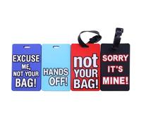 Namvo Lot de 4 étiquettes à Bagages pour Valise avec étiquettes de Voyage, Carte d'embarquement, Carte d'identité de Voyage, étiquettes à Bagages pour Valise, étiquettes à Bagages de Voyage