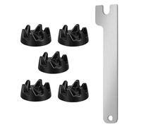 Namvo Lot de 5 coupleurs de Rechange pour mixeur KitchenAid 9704230, coupleur en Caoutchouc, Embrayage avec clé pour KitchenAid