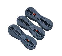 Namvo Lot de bouchons à ailettes FCS II - 9 degrés - Noir