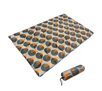 Namvo Matelas d'extérieur Portable Enroulable pour Cage pour Chien, Coussin Doux Lavable, Tapis de Voyage pour Chien, Tapis résistant à l'eau pour Jardin, Camping, Coffre de Voiture, Caisse ou bu