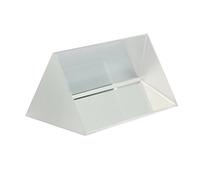 Namvo Optical Glass Triple Triangulaire Prism enseignement de la Physique Lumière Spectrum 10cm / Can Reflect Lumière du Soleil Sept-Color