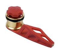 Namvo Outil de nœud de pêche Multifonction pour Ligne PE 0,3-3,0, empêche efficacement Les nœuds de Ligne de pêche pour Obtenir Un nœud (Rouge)