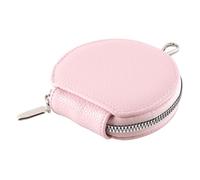 Namvo Petit Porte-Monnaie Compact et léger en PU Rose pour Un Usage Quotidien 10 x 10 x 2,5 cm 55 g