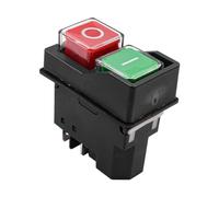 Namvo Pressostat électromagnétique étanche à 4 broches YH02-A AC250 V 16 A Démarreur magnétique Outil électrique Interrupteur de sécurité Électrique Ciment Bétonnière Interrupteur pour Machine IP55