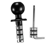 Namvo Support de Potence de Moto en métal pour Fo-Rk avec Boule en TPU de 1". Convient aux Trous de Tige d'un diamètre de 12 mm à 25,4 mm. Compatible avec RAM Mount B, Boule de Taille 1 Pouce, do