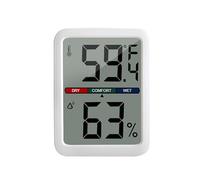 Namvo Thermomètre numérique hygromètre grand écran LCD thermomètre d'ambiance température pour serre maison