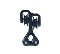 Namvo tir à l'arc composé Arc câble glissière en Alliage d'aluminium tir à l'arc Corde séparateur Rouleau Glissement Bowstring séparateur flèche poulie pour Chasse tir Noir