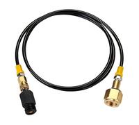 Namvo Tuyau de soude 1,5 m W21.8-14 DIN477 Adaptateur de réservoir de CO2 Kit de Tuyau Haute Pression pour Accessoires de Soda durables pour la Maison et Le Bureau