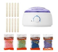 Namvo Waxing Set Wax Machine Wax Warmer Device, Wax Warmer with Wax Beads for Wax Hair Removal, Waxing Machine Set, Wax Machine for Wax Hair Removal Beads