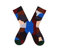 Namzi 1 paire de chaussettes asymétriques AB créatives en coton, confortables et respirantes pour un usage quotidien et décontracté, taille uniforme, se perdre