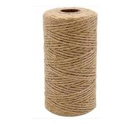 Namzi 1 pelote de corde de jute, 4 mm x 53 m, loisirs créatifs, décoration, tricot, liens de jardinage, projets faits à la main