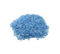 Namzi 1 pierre naturelle irrégulière non perforée bleue concassée, adaptée pour les aquariums, la décoration de plantes en pot, les accessoires de bijoux faits à la main (7 à 9 mm)