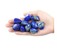 Namzi 10 paquets de cristaux de lapis-lazuli naturel roulés et polis du Brésil, cristaux et pierres de guérison en vrac pour la Wicca, le Reiki, l’énergie de guérison, les pierres de chakra (0,5 lb)