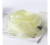 Namzi 10 Yards Organza Ribbon Sheer Ribbon Polycotton Ribbon Shiny Craft Ribbon for Flowers Floral Bouquets Garlands Wedding Gift Wrapping,A14