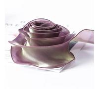 Namzi 10 Yards Organza Ribbon Sheer Ribbon Polycotton Ribbon Shiny Craft Ribbon for Flowers Floral Bouquets Garlands Wedding Gift Wrapping,A19