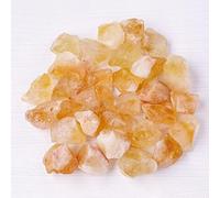 Namzi 100 g de pierre brute en cristal jaune naturel pour aromathérapie, 2 à 3 cm, grande particules, pierre d'expansion pour bonsaï, décoration décorative