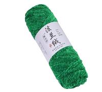 Namzi 150G Velvet Laine Crocheting Fuzzy, Premier Plush Parfait Chunky Blanket, Velvet Fluffy Chenille Blanket Laines,Crochet Tricoter Doux Thick Plush Lustrous，Apple Green