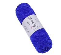 Namzi 150G Velvet Laine Crocheting Fuzzy, Premier Plush Parfait Chunky Blanket, Velvet Fluffy Chenille Blanket Laines,Crochet Tricoter Doux Thick Plush Lustrous，Dark Blue