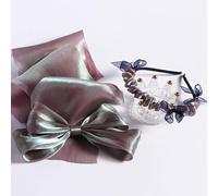 Namzi 22 Yards Organza Ribbon Sheer Ribbon Polycotton Ribbon Shiny Craft Ribbon for Flowers Floral Bouquets Garlands Wedding Gift Wrapping,B10