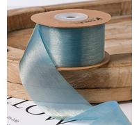 Namzi 22 Yards Organza Ribbon Sheer Ribbon Polycotton Ribbon Shiny Craft Ribbon for Flowers Floral Bouquets Garlands Wedding Gift Wrapping,B20