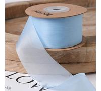 Namzi 22 Yards Organza Ribbon Sheer Ribbon Polycotton Ribbon Shiny Craft Ribbon for Flowers Floral Bouquets Garlands Wedding Gift Wrapping,B15