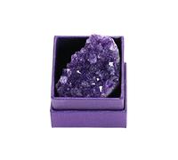 Namzi Amethyste Pierre Naturelle Pierre Précieuse, Amas Brut Pour Lithothérapie, Pierre Naturelle Lithothérapie, Méditation, Pierre d'Améthyste Naturelle, Amas de Amethyste, Chakras (50g)