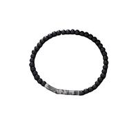 Namzi Bracelet élastique en perles de bois fait à la main Boho Vintage Guérison Protection Équilibre Bracelet pour femmes hommes Style N