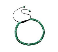 Namzi Bracelet élastique en perles de bois fait à la main Boho Vintage Guérison Protection Équilibre Bracelet pour femmes hommes Style D