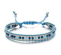 Namzi Bracelet pour femme fait à la main bohème en pierres naturelles superposées, bracelets empilables à perles, cadeaux tendance, U