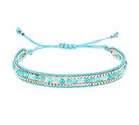 Namzi Bracelet pour femme fait à la main en pierres naturelles bohèmes, empilables, cadeaux tendance, C