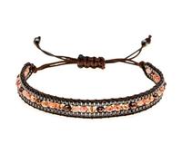 Namzi Bracelet pour femme fait à la main en pierres naturelles bohèmes empilables, cadeaux tendance, E