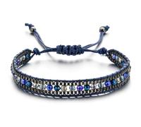 Namzi Bracelet pour femme fait à la main en pierres naturelles bohèmes, empilables, cadeaux tendance, S