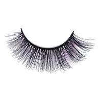 Namzi Colored Eyelashes Mink Lashes, Fluffy Colorful Lash Clusters, Dramatic Long Thick Cat Fox Eye Lashes Full Curly False Eyelash, Curl Salon Extensions Strip 5 pairs（A32）