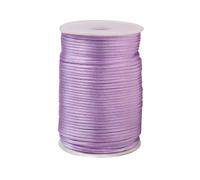 Namzi Corde tressée violet clair 1,5 mm x 90 m pour tricot, artisanat, utilisation en extérieur, projets utilitaires, fournitures de décoration