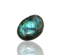 Namzi Cristaux de pierre de labradorite naturelle polie et polie, pierre de palmier, pierre d'inquiétude, cristaux et pierres de guérison en vrac pour Wicca, Reiki, énergie de guérison(1 pièce)