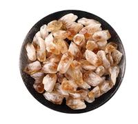 Namzi Dents en cristal jaune naturel 50 g, pierre brute en cristal jaune, spécimen minéral, pierre d'aromathérapie, pierre expansive de parfum, décoration de démagnétisation